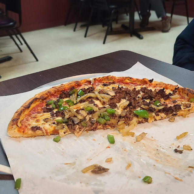 Steak Pizza