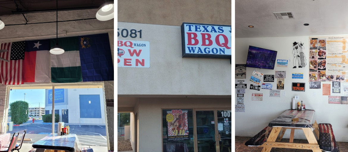 Texas BBQ Wagon