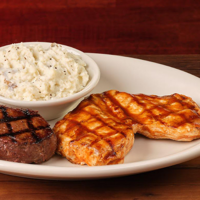 New York Strip with Sweet Potato and Broccoli