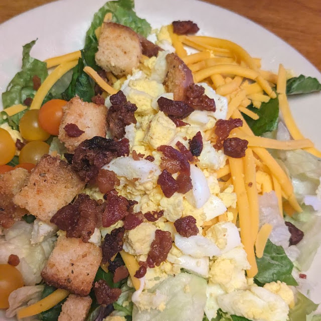 House Salad with Bacon
