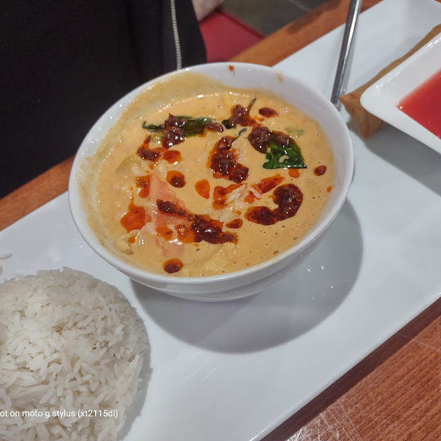 Pumpkin Curry with Pepper Oil