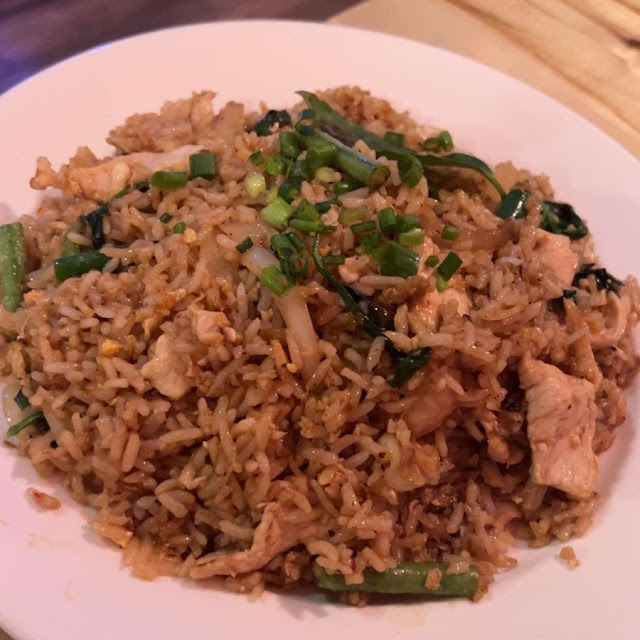 Basil Fried Rice with Chicken