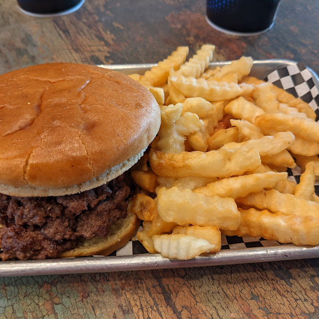 Hamburger and Fries