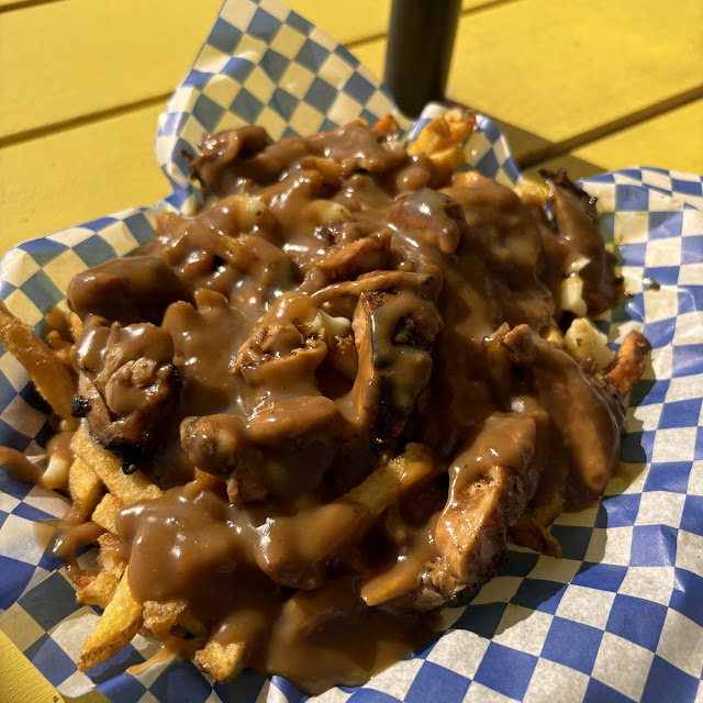 Honey Jerk Chicken Poutine