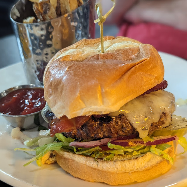 Tri-Blend Cheddar Bacon Burger
