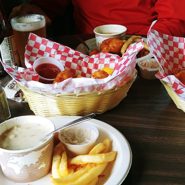 Fish and Chips and Clam Chowder