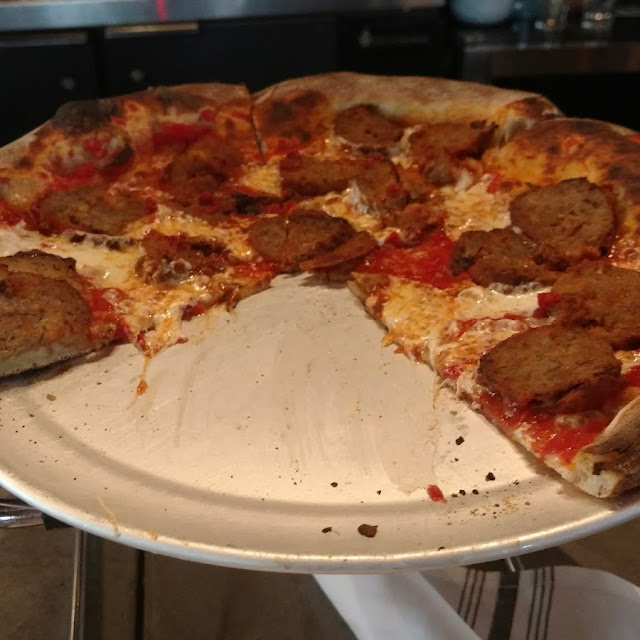 Meatball Pizza
