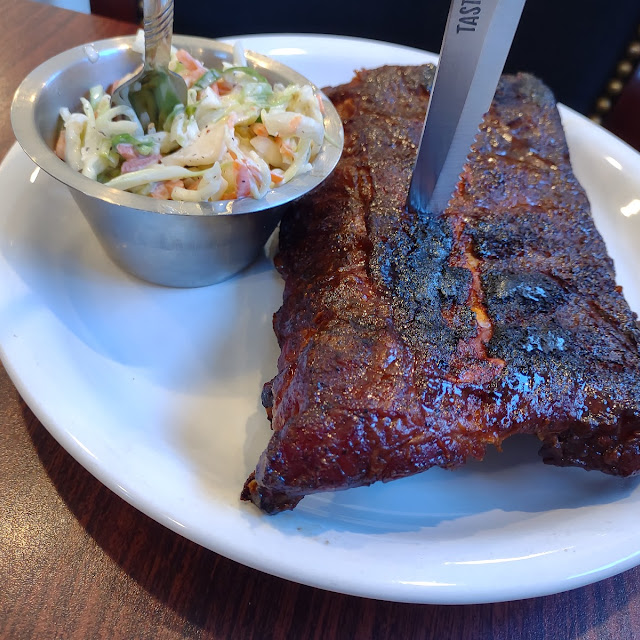 Ribs and Coleslaw