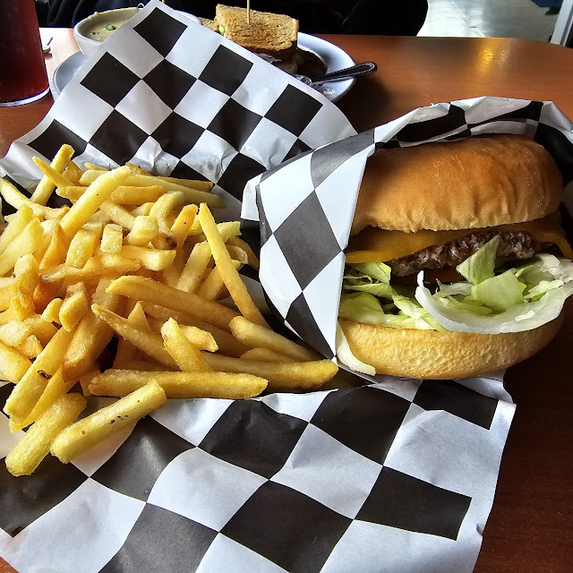 Tillamook Cheddar Cheese Burger