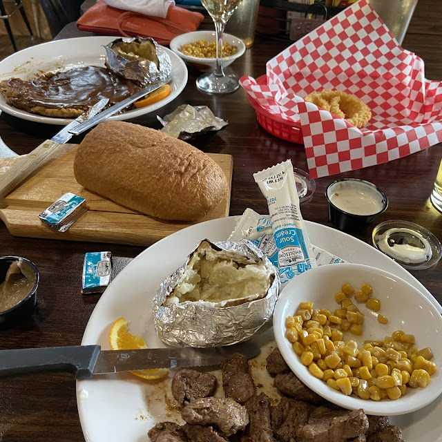 Beef Tips and Chicken Fried Steak