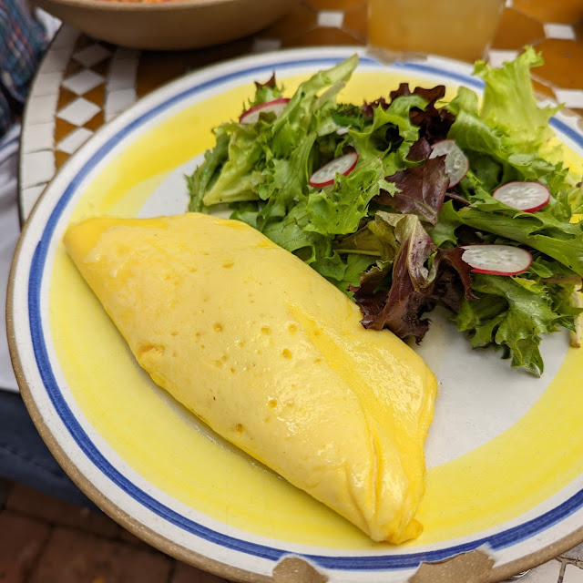 Rolled French Omelette