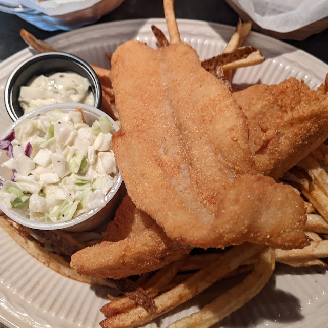 Alaskan Walleye Dinner