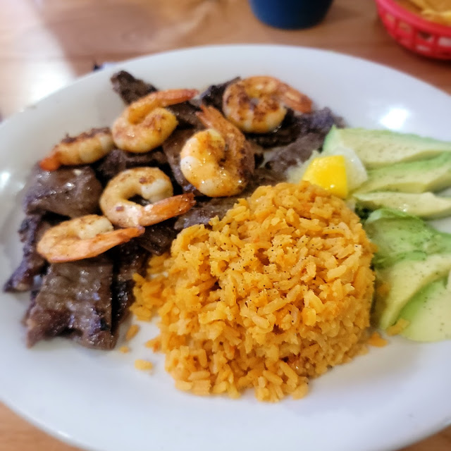 Steak and Shrimp Platter