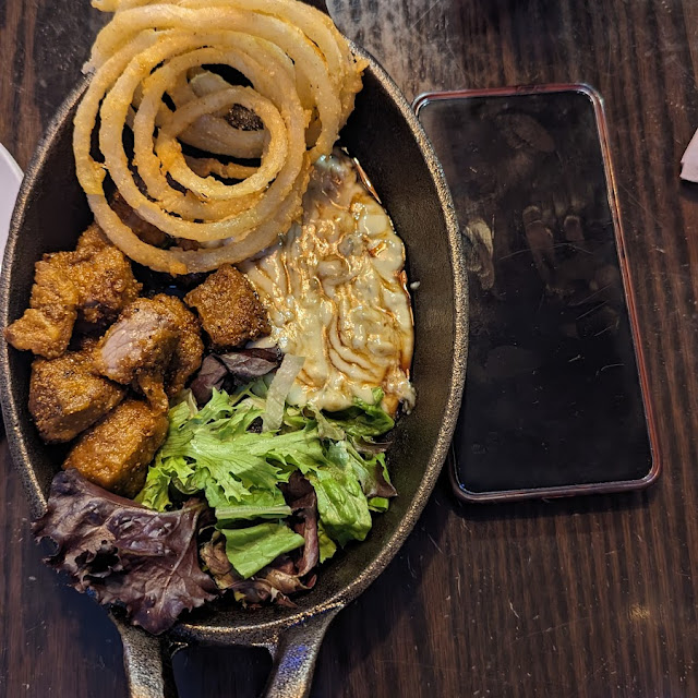 Black and Blue Steak Bites