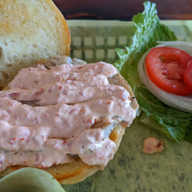 Grilled Fish Sandwich