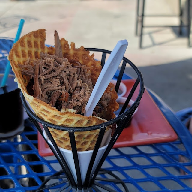 Mashed Potato Cone -- All the Way