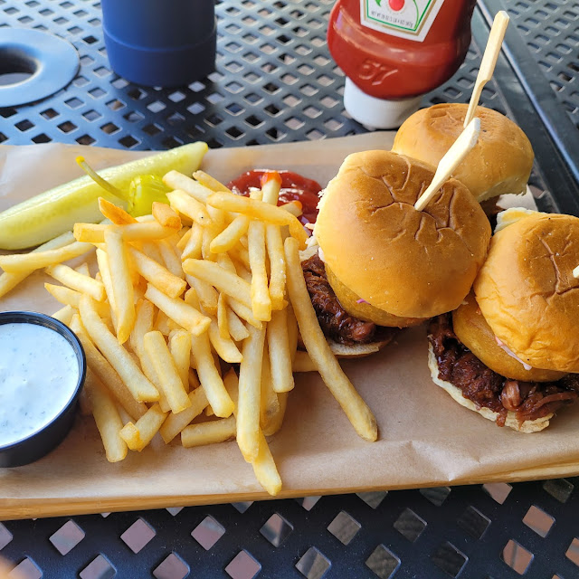 Kid Cheese Burger Fries