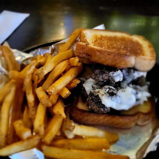 Patty Melt with Fries