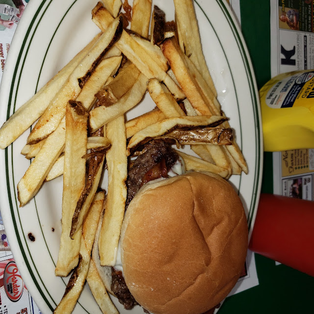 Burger and Fries