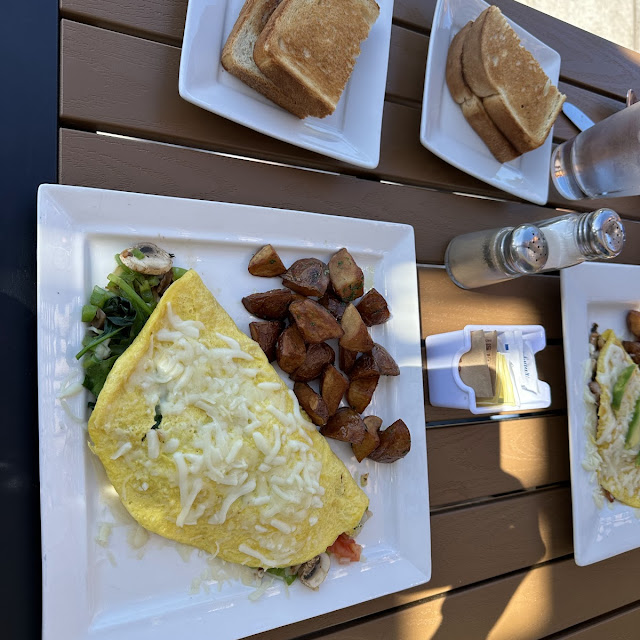 Veggie Omelet Home Fries Cheese Omelet