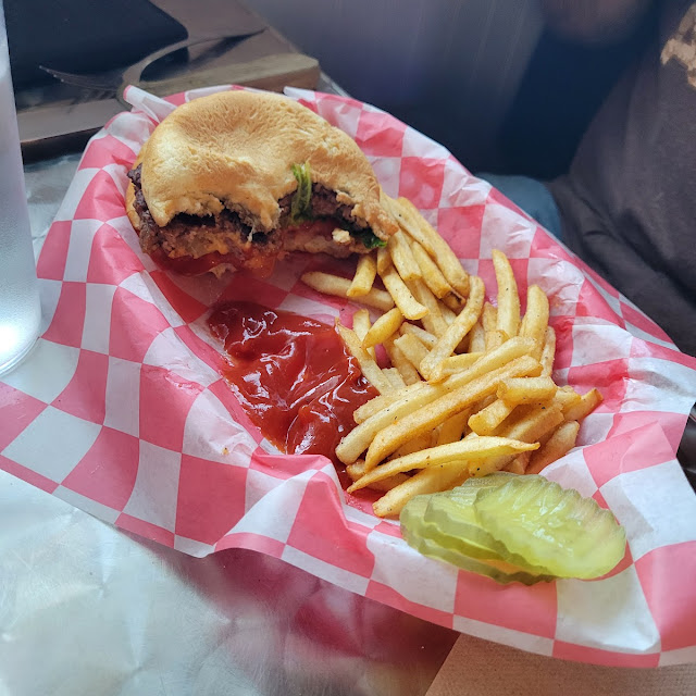 Burger and Fries