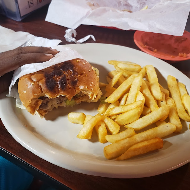 Cheeseburger and Fries
