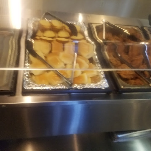 Chicken Rolls and Cornbread