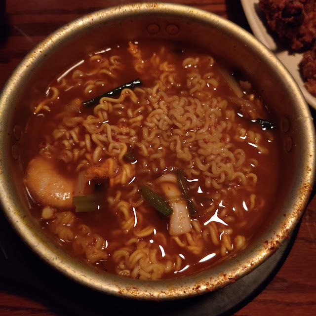 Spicy Rice Cake w Ramen