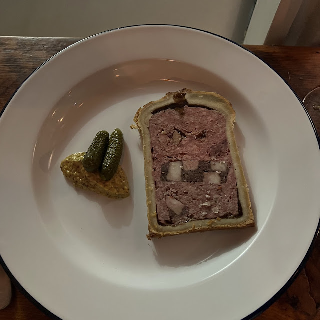 Päté En Croûte of Foie Gras Boudin Noir & Pork Belly
