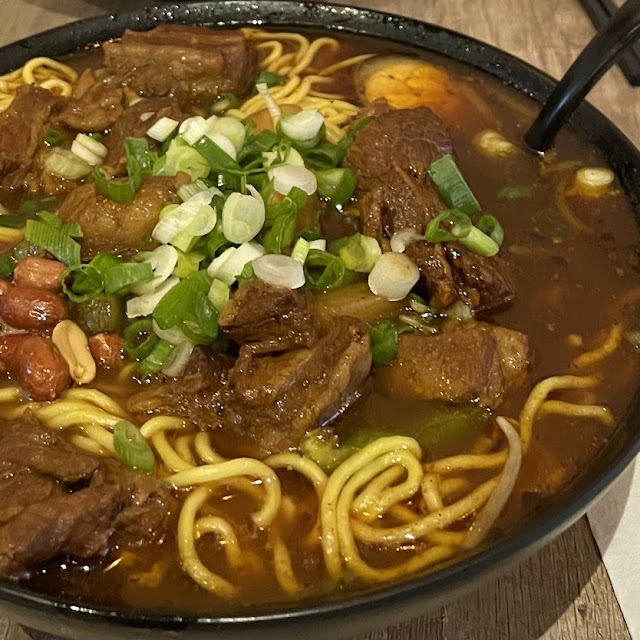 Braised Spare Ribs with Egg Noodles