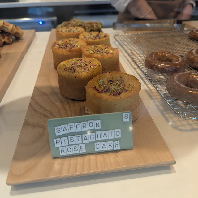 Saffron Pistachio Cake