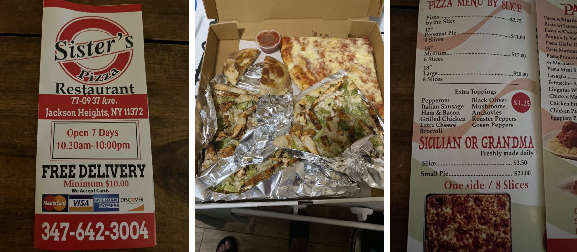 The sisters pizza