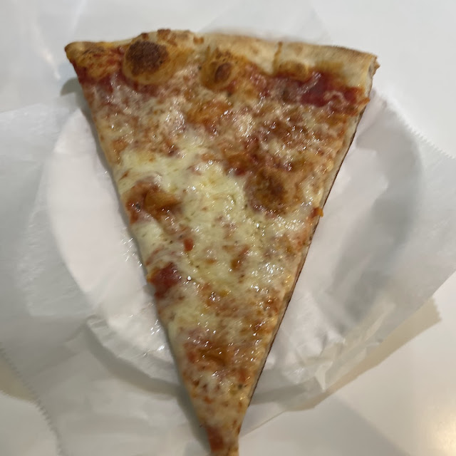 Plain Cheese Pizza Slice