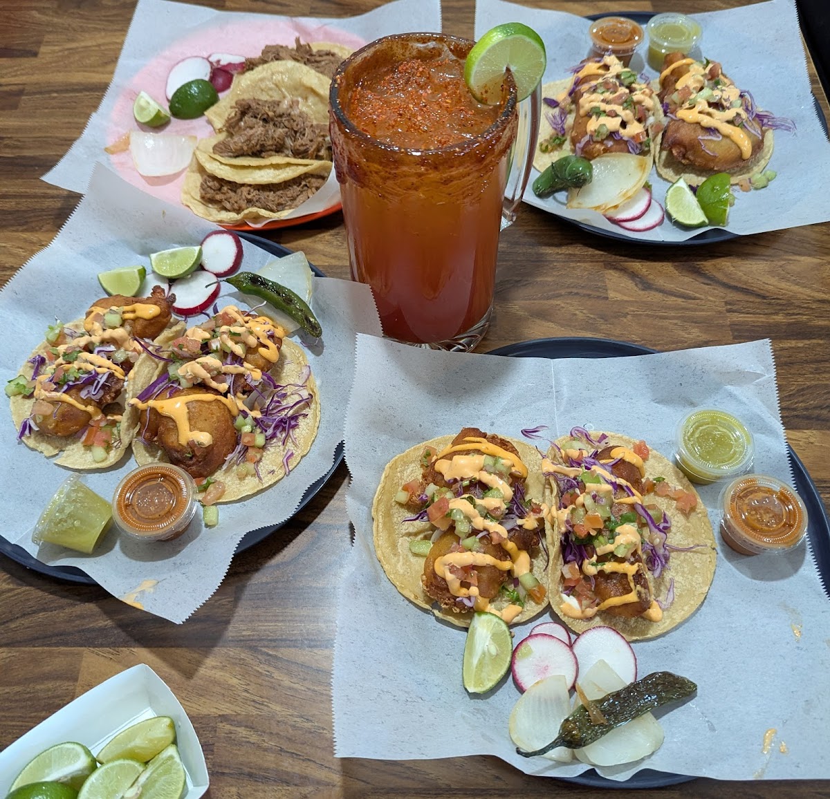 The taco shrimp