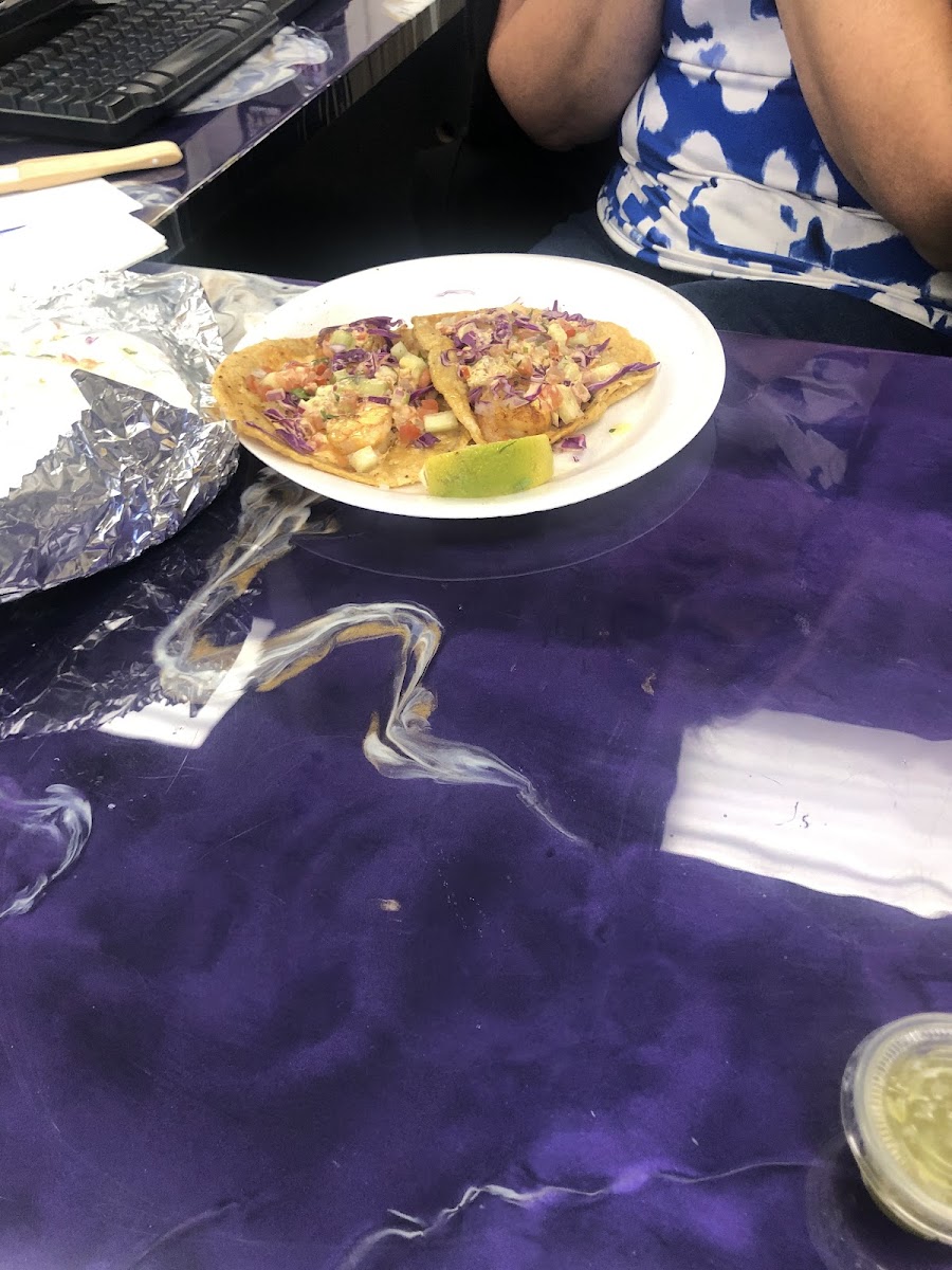 The taco shrimp