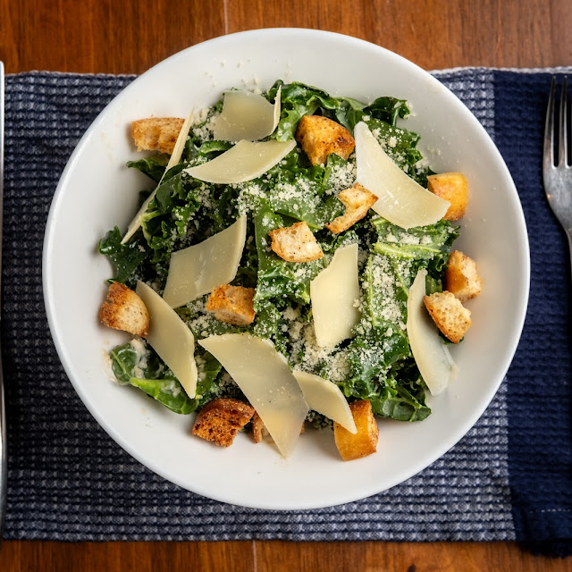 Kale Caesar Salad