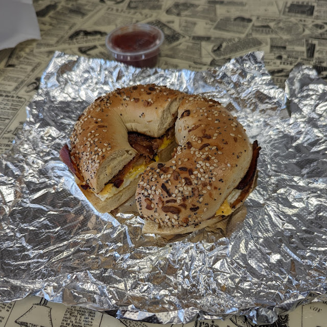 Bacon Egg Cheese Bagel