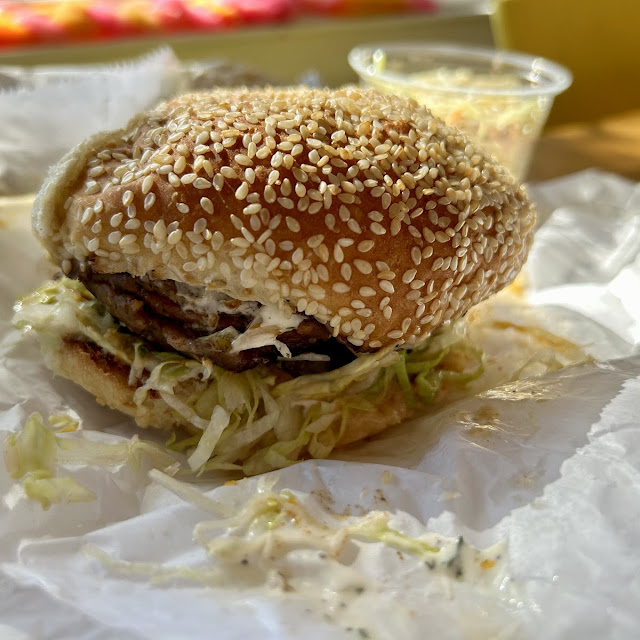 Moroccan Lamb Burger
