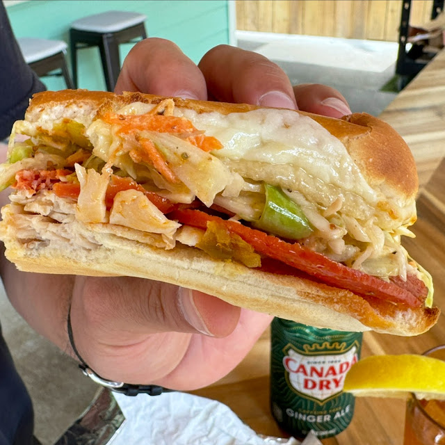 Turkey Pepperoni Sandwich