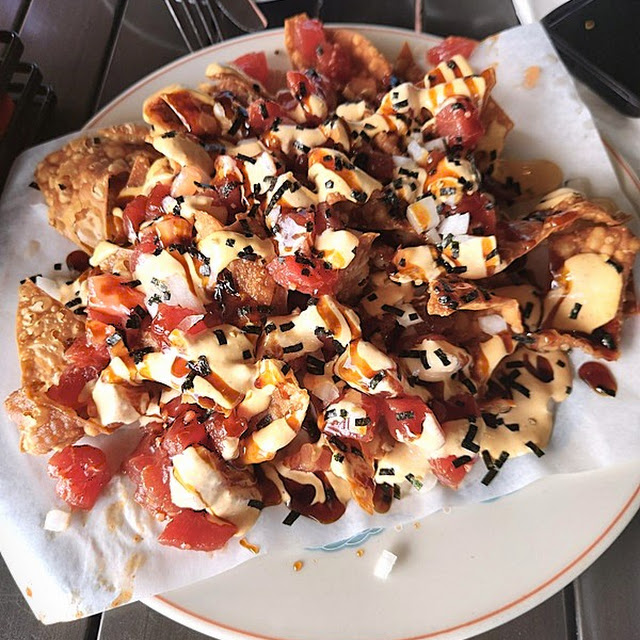 Ahi Poke Nachos