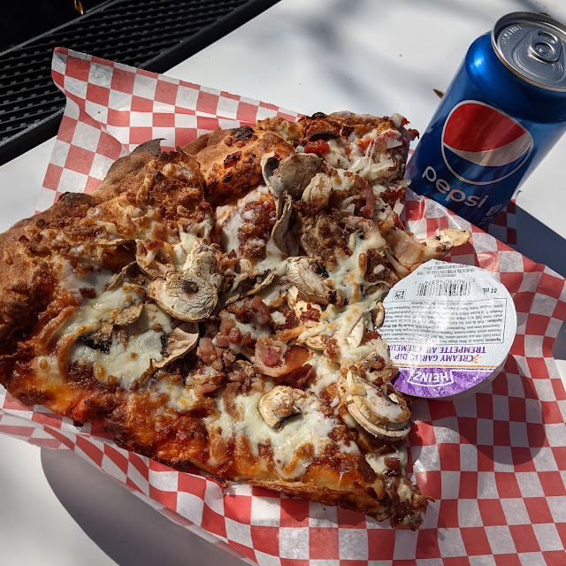 Pepperoni with Mushrooms and Bacon