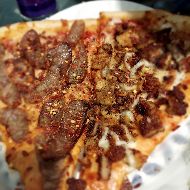 Sausage Slice of Pizza Chicken Slice