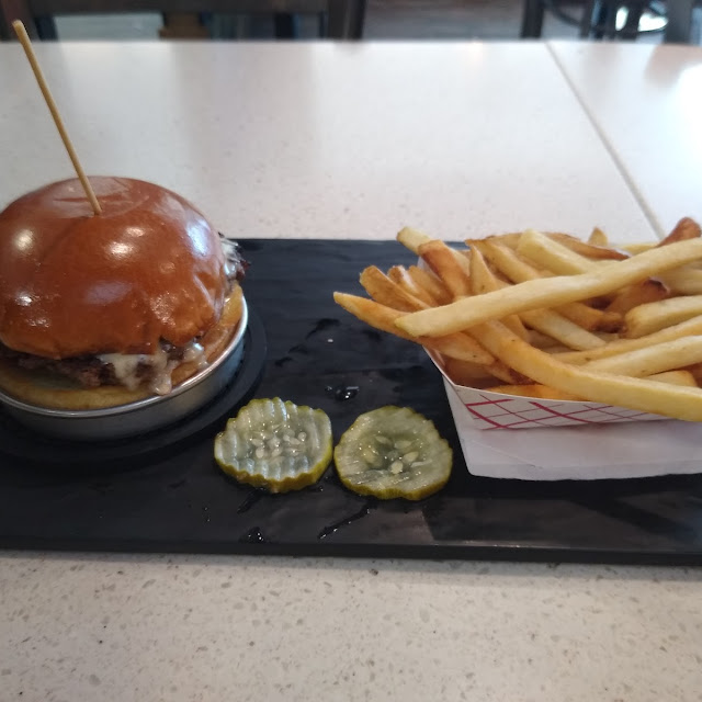 Burger and Fries