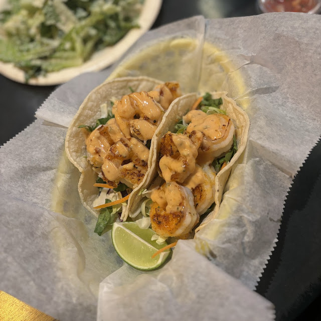 White Fish or Shrimp Tacos 2 Tacos GF