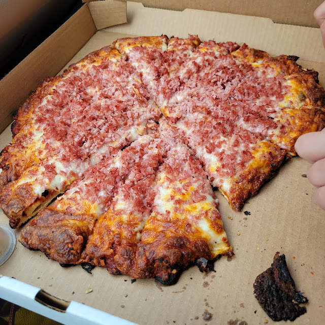 Canadian Bacon Pizza