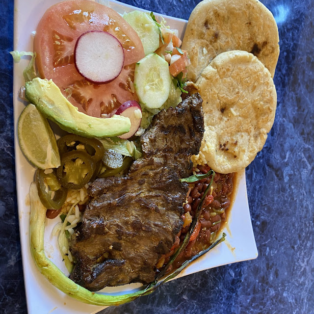 Carne Asada Con Camarones Grilled Steak with Shrimp