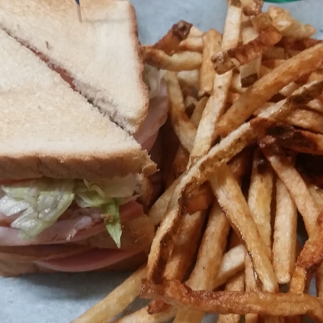 Club Sandwich with Fries