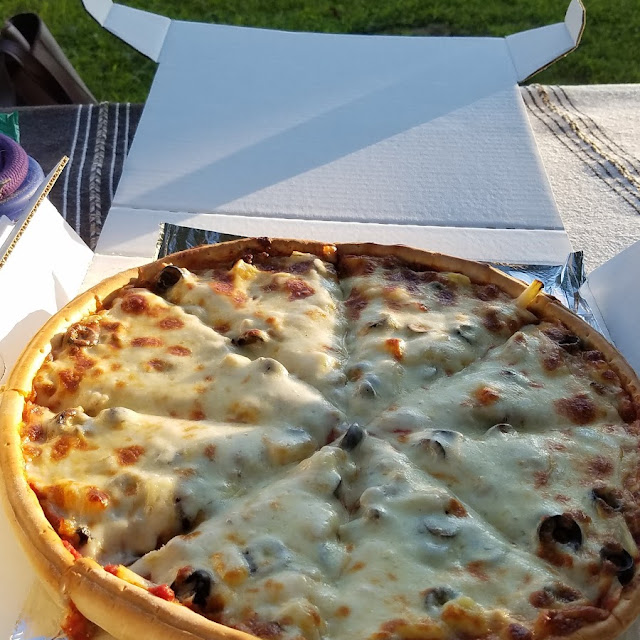 Sausage and Pineapple and Black Olive