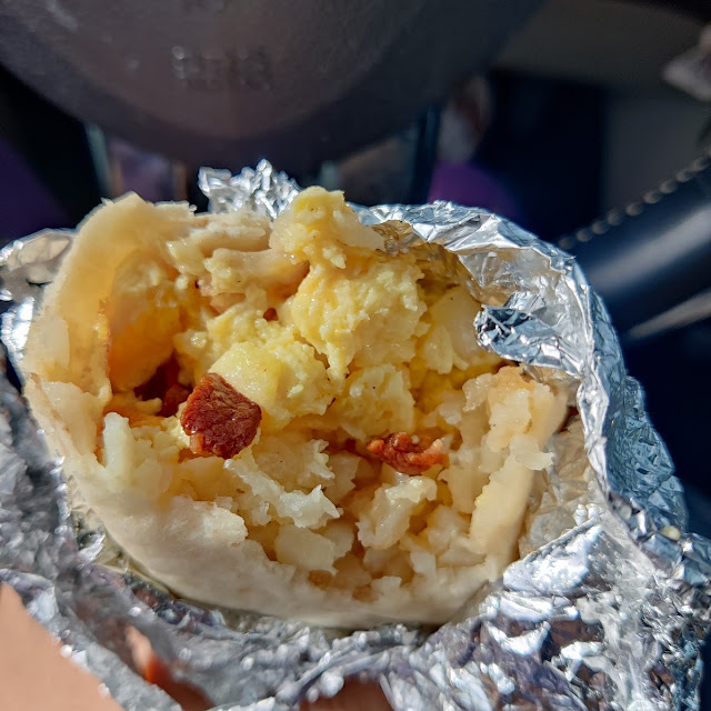 Bacon Breakfast Burritos