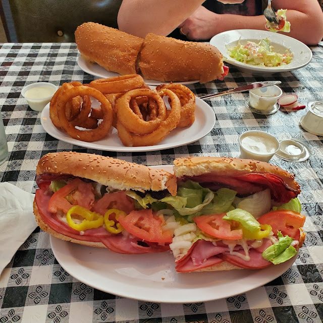 Submarine Italian with Dressing